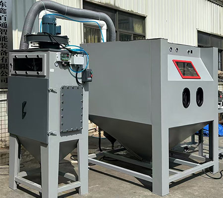 小型干濕兩用環(huán)保手動(dòng)噴砂機(jī)BC-1515-01